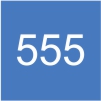 555 - Glacier Blue