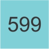599 - Pastel Turquoise